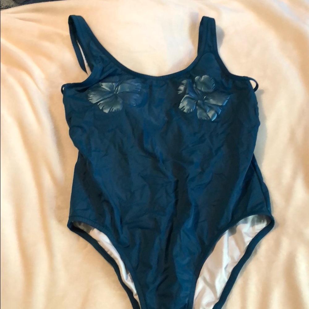 Teal Monokini
